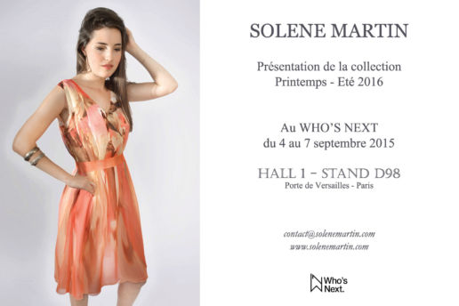 WHO'S NEXT PARIS SOLENE MARTIN