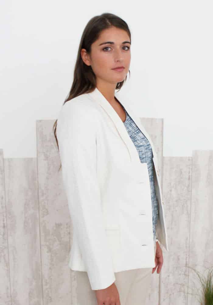 Veste-Blanche femme SOLENE MARTIN