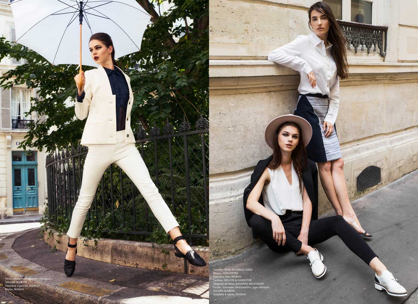 Edito mode o magazine femme Paris SOLENE MARTIN