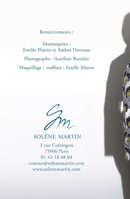 Collection hiver vetement mode femme style look Paris SOLENE MARTIN