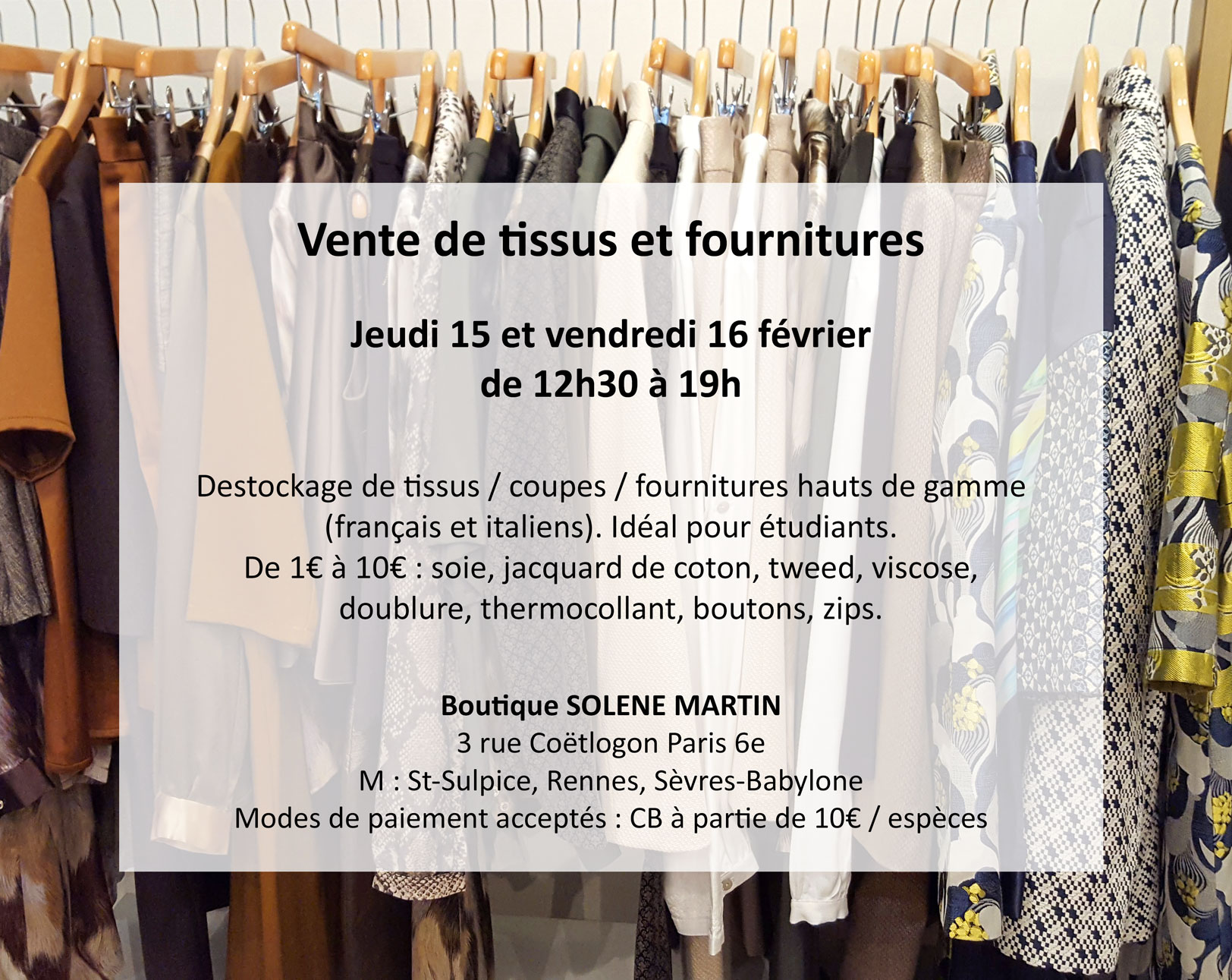 vetement femme mode createur paris vente tissus